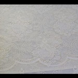 Elegant Cream Dutch Floral regal lace