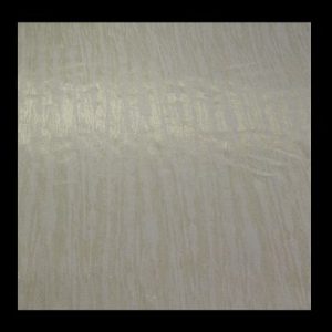 Cream Voille with subtle imprinted chrome gold imprints