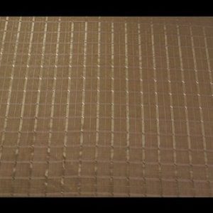 Deep Bronze nylon fabric with classy copper grated pattern