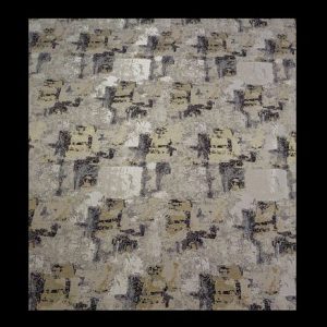 Brown, Beige and tanned textured Polyhester fabric
